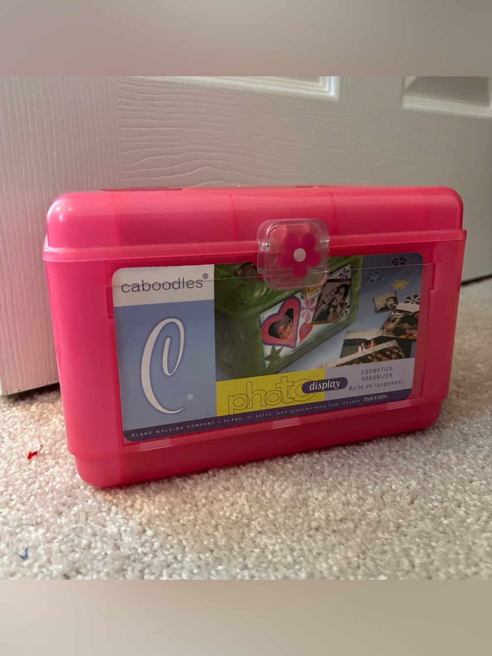 NWT vintage Caboodles #5604 makeup case box sparkly pink Y2K 2000s